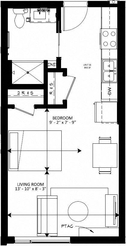 Lake Street Dwelling floorplan